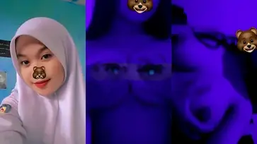 CHINDY SMA Hijab Cantik Pamer Toket Gede Sange Binal
