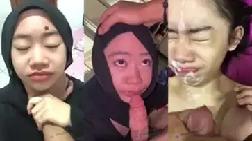 Ukhti Hijab Cantik Pasrah Goyang Kasur Crot