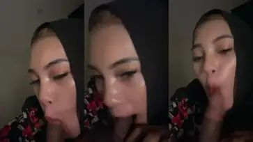 Ukhti Hijab TikTok Cantik Pasrah Servis Kasur